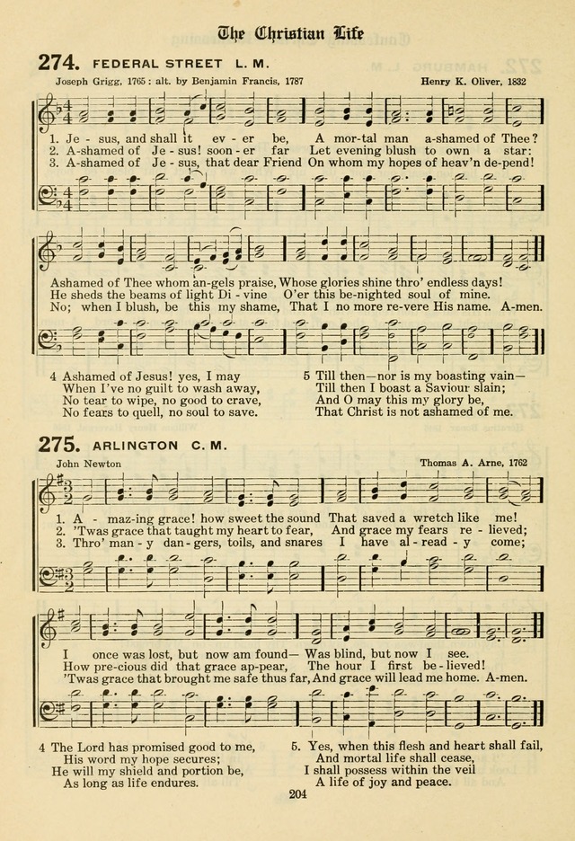The Evangelical Hymnal page 206