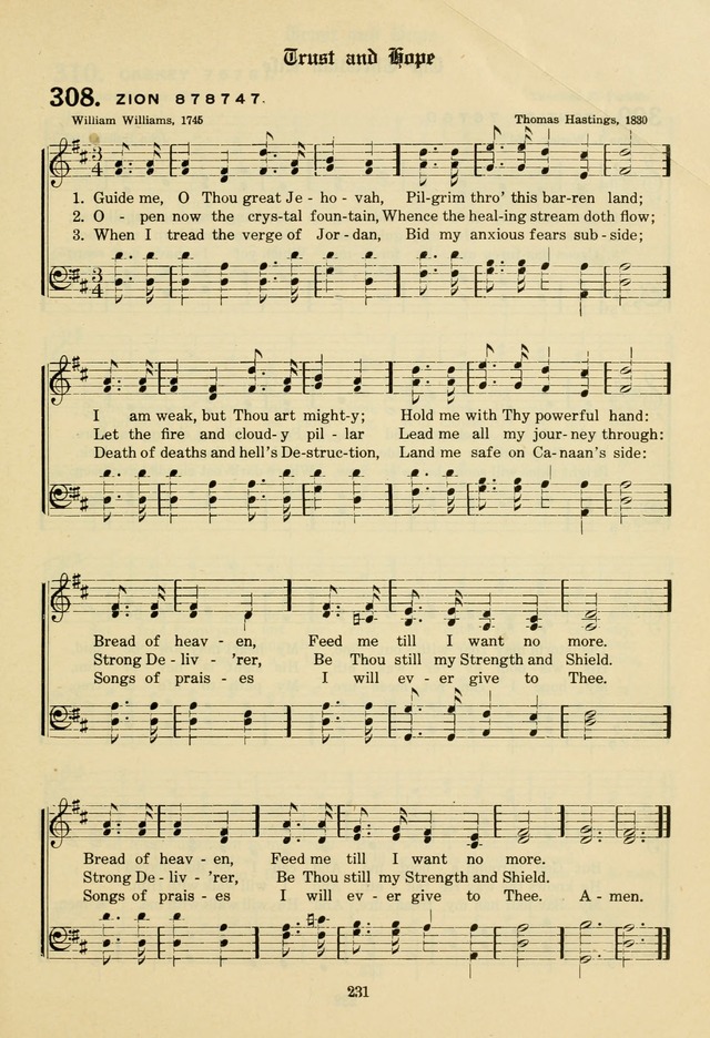 The Evangelical Hymnal page 233