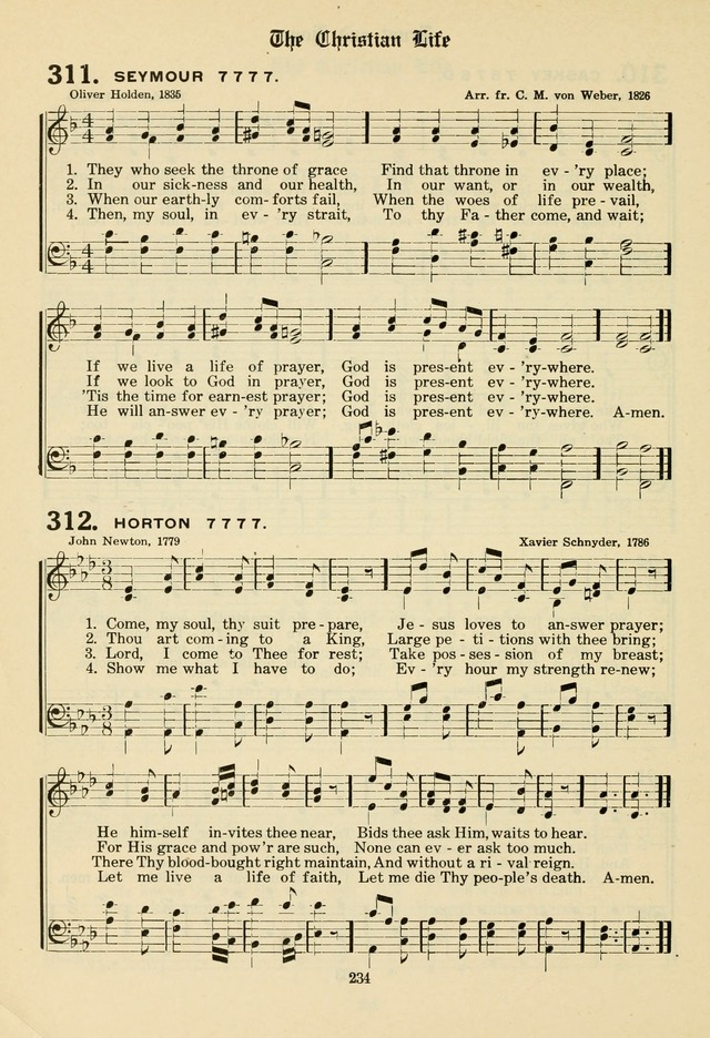The Evangelical Hymnal page 236