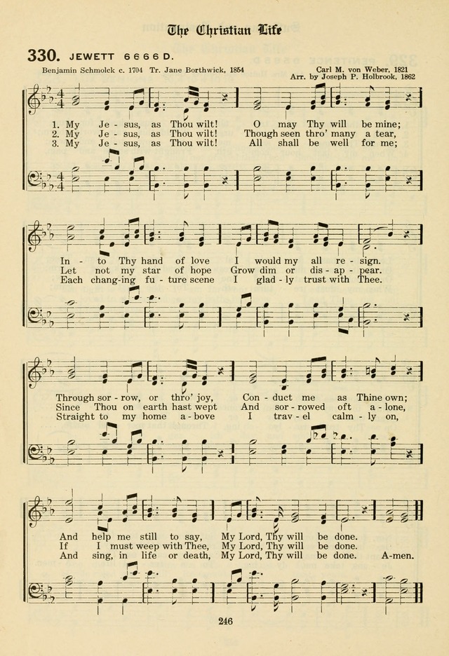 The Evangelical Hymnal page 248