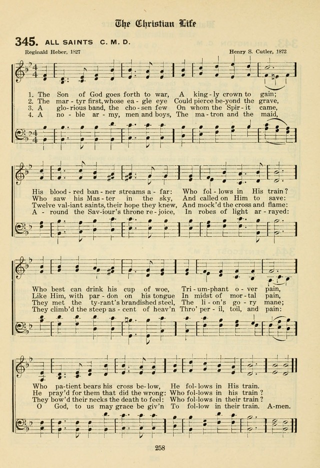 The Evangelical Hymnal page 260