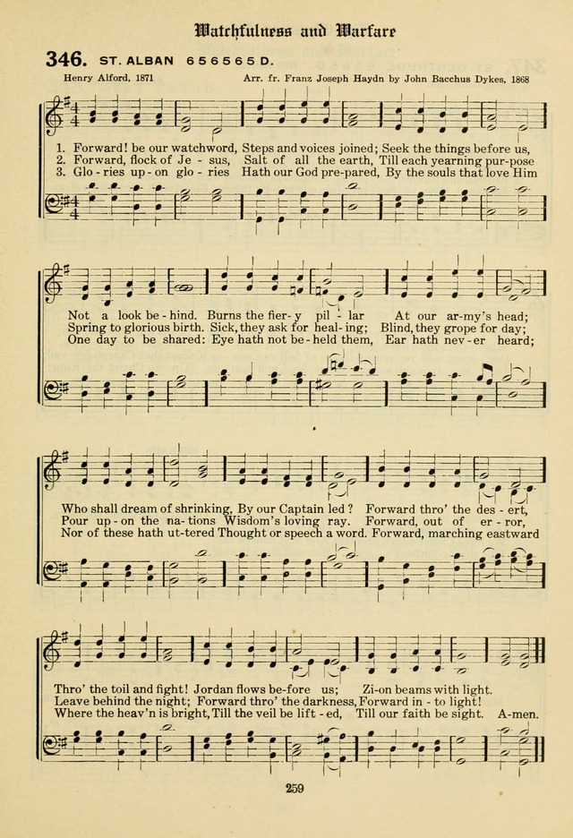 The Evangelical Hymnal page 261