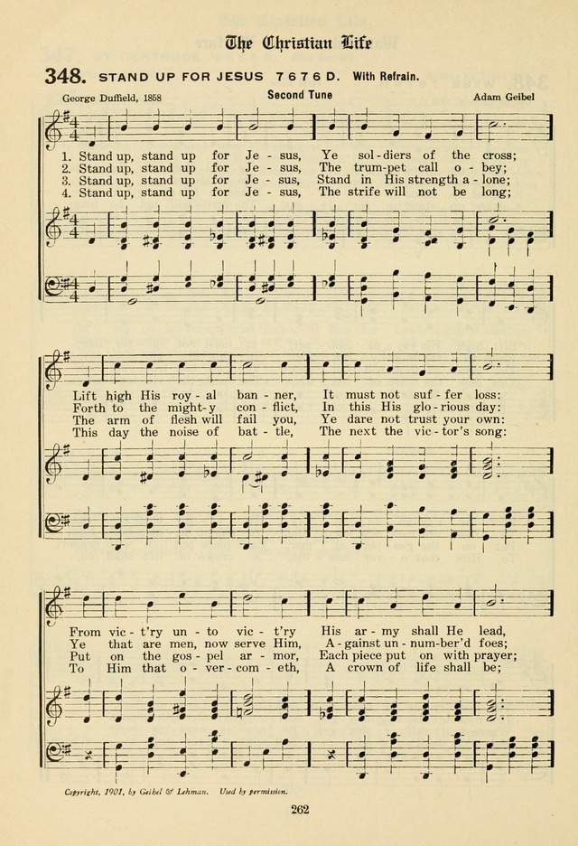 The Evangelical Hymnal page 264