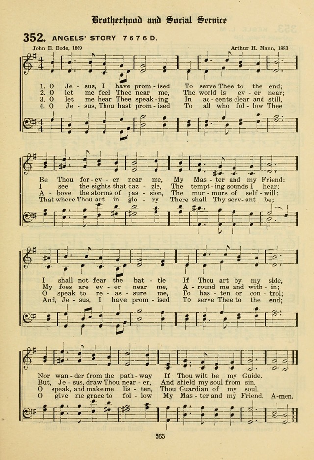 The Evangelical Hymnal page 267