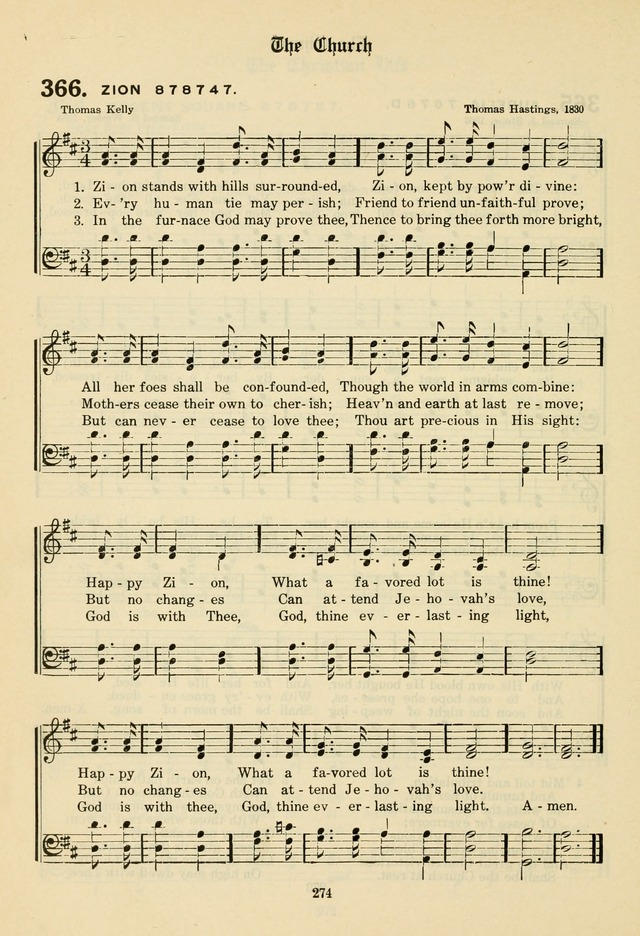 The Evangelical Hymnal page 276