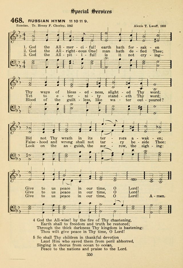 The Evangelical Hymnal page 352