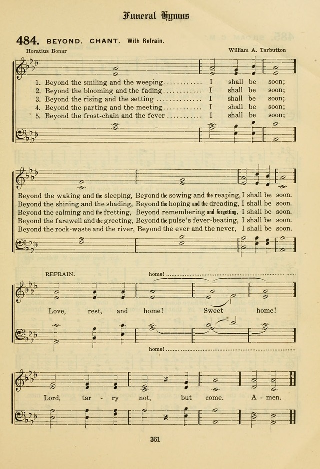 The Evangelical Hymnal page 363