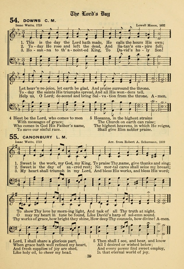 The Evangelical Hymnal page 41