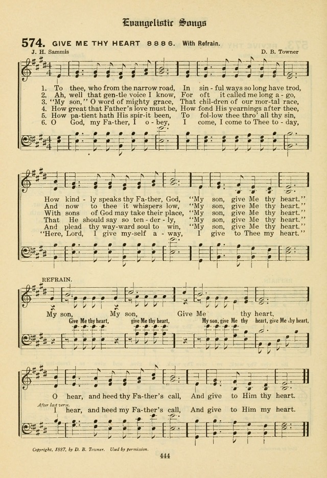The Evangelical Hymnal page 446