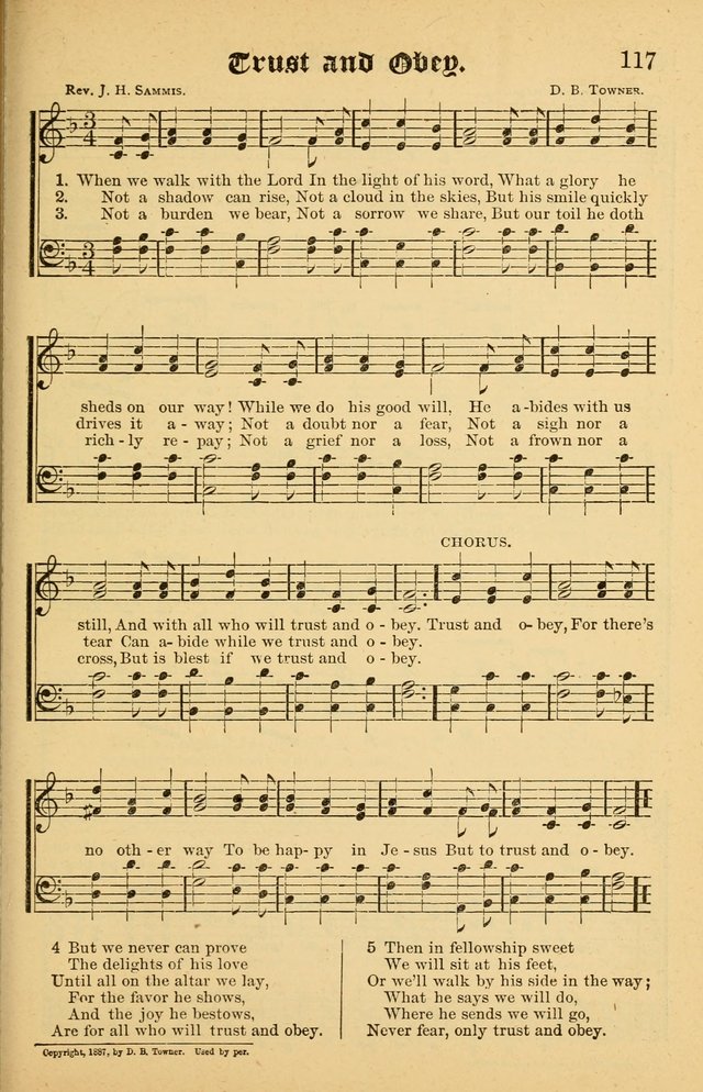 The Emory Hymnal No. 2: sacred hymns and music for use in public worship, Sunday-schools, social meetings and family worship page 119