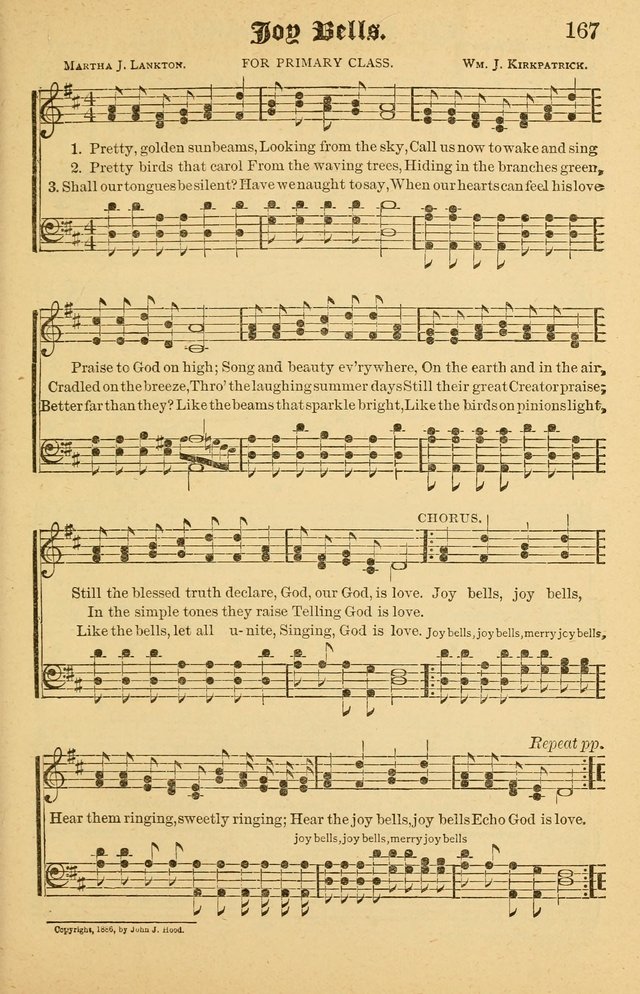 The Emory Hymnal No. 2: sacred hymns and music for use in public worship, Sunday-schools, social meetings and family worship page 169