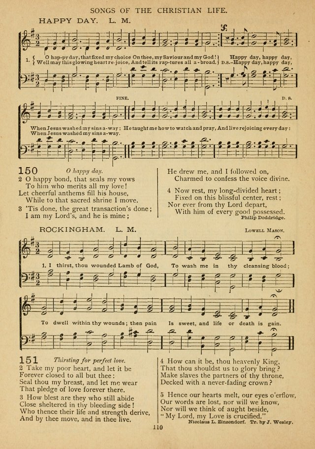 The Epworth Hymnal: containing standard hymns of the Church, songs for the Sunday-School, songs for social services, songs for the home circle, songs for special occasions page 115