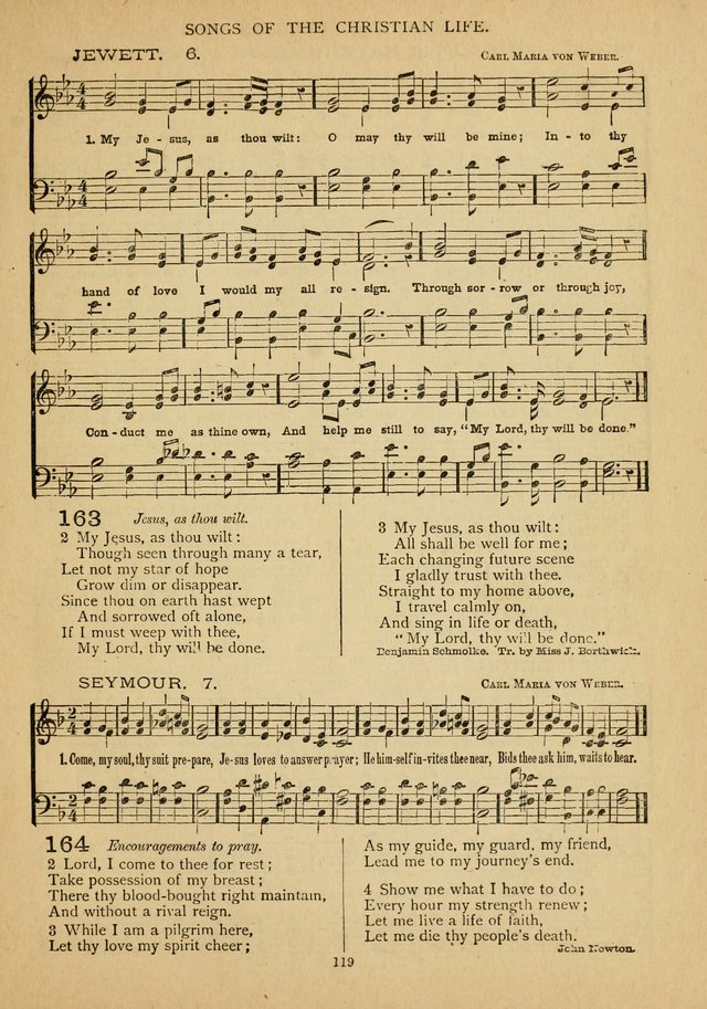 The Epworth Hymnal: containing standard hymns of the Church, songs for the Sunday-School, songs for social services, songs for the home circle, songs for special occasions page 124