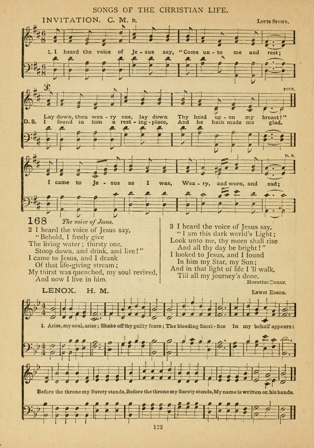 The Epworth Hymnal: containing standard hymns of the Church, songs for the Sunday-School, songs for social services, songs for the home circle, songs for special occasions page 127