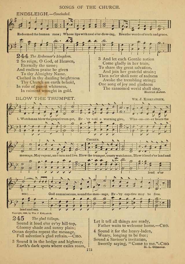 The Epworth Hymnal: containing standard hymns of the Church, songs for the Sunday-School, songs for social services, songs for the home circle, songs for special occasions page 178