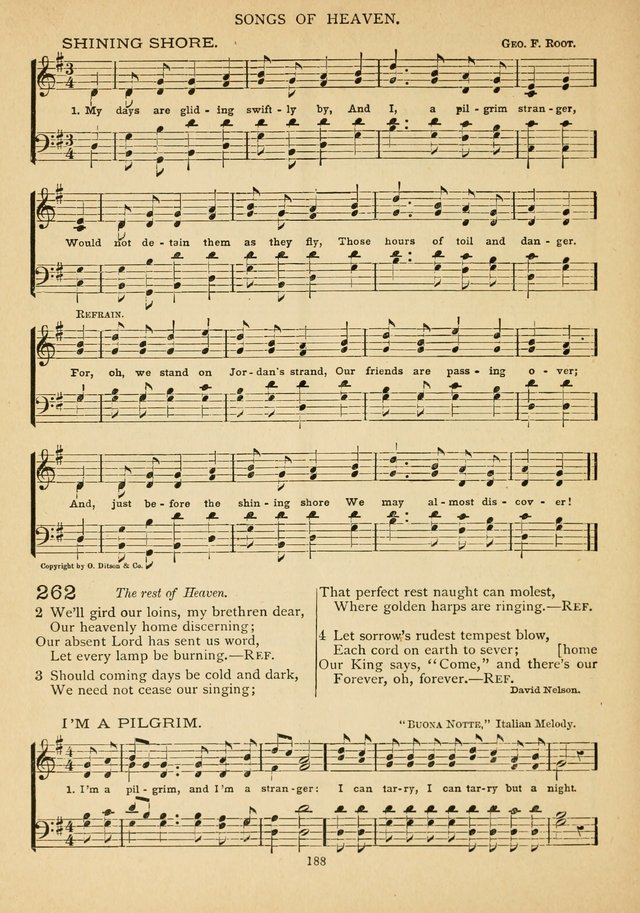 The Epworth Hymnal: containing standard hymns of the Church, songs for the Sunday-School, songs for social services, songs for the home circle, songs for special occasions page 193