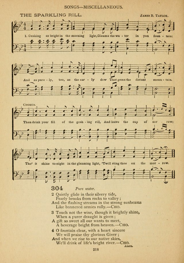 The Epworth Hymnal: containing standard hymns of the Church, songs for the Sunday-School, songs for social services, songs for the home circle, songs for special occasions page 223