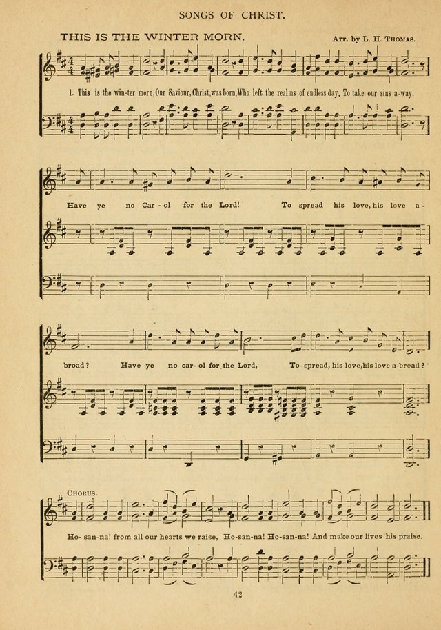 The Epworth Hymnal: containing standard hymns of the Church, songs for the Sunday-School, songs for social services, songs for the home circle, songs for special occasions page 47