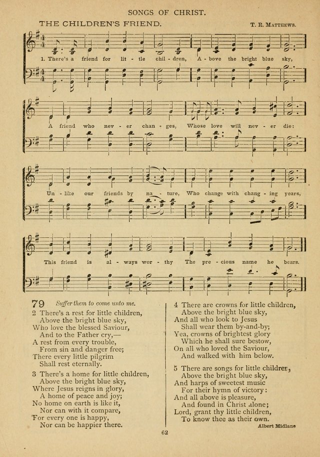 The Epworth Hymnal: containing standard hymns of the Church, songs for the Sunday-School, songs for social services, songs for the home circle, songs for special occasions page 67