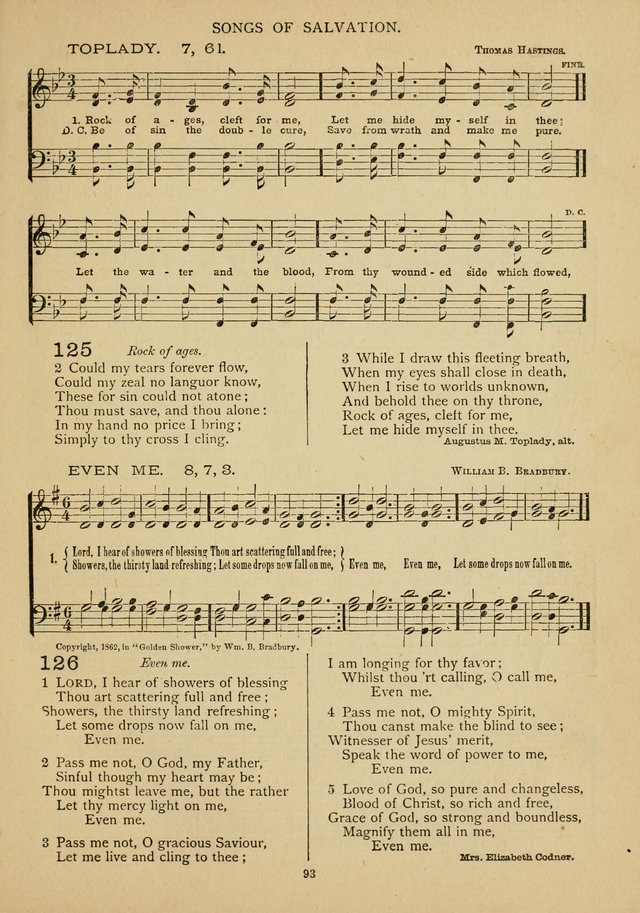The Epworth Hymnal: containing standard hymns of the Church, songs for the Sunday-School, songs for social services, songs for the home circle, songs for special occasions page 98