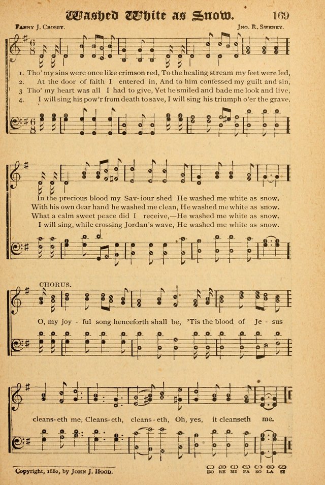 The Emory Hymnal: a collection of sacred hymns and music for use in public worship, Sunday-schools, social meetings and family worship page 167