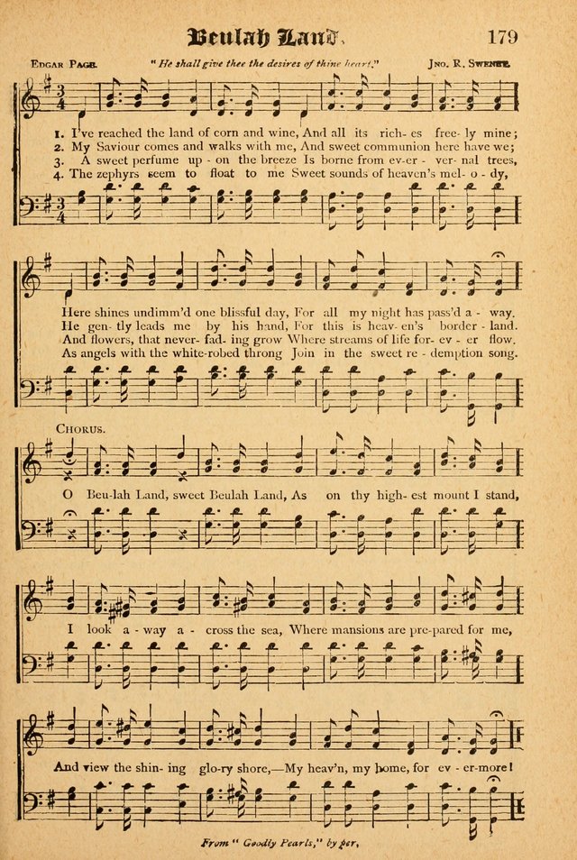 The Emory Hymnal: a collection of sacred hymns and music for use in public worship, Sunday-schools, social meetings and family worship page 177