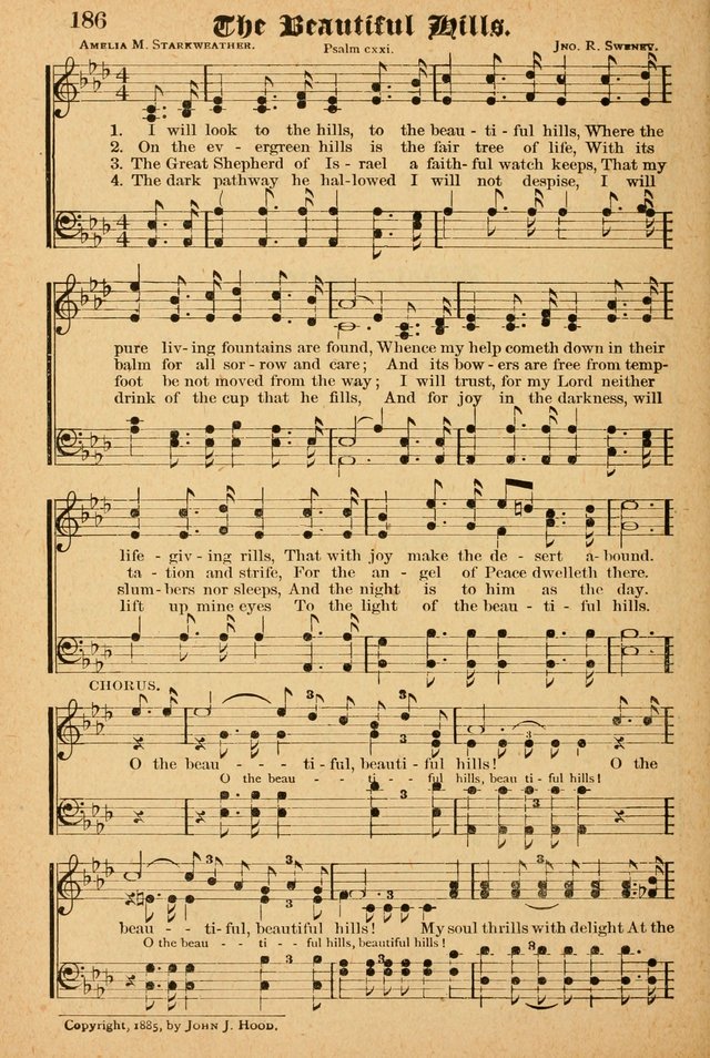 The Emory Hymnal: a collection of sacred hymns and music for use in public worship, Sunday-schools, social meetings and family worship page 184