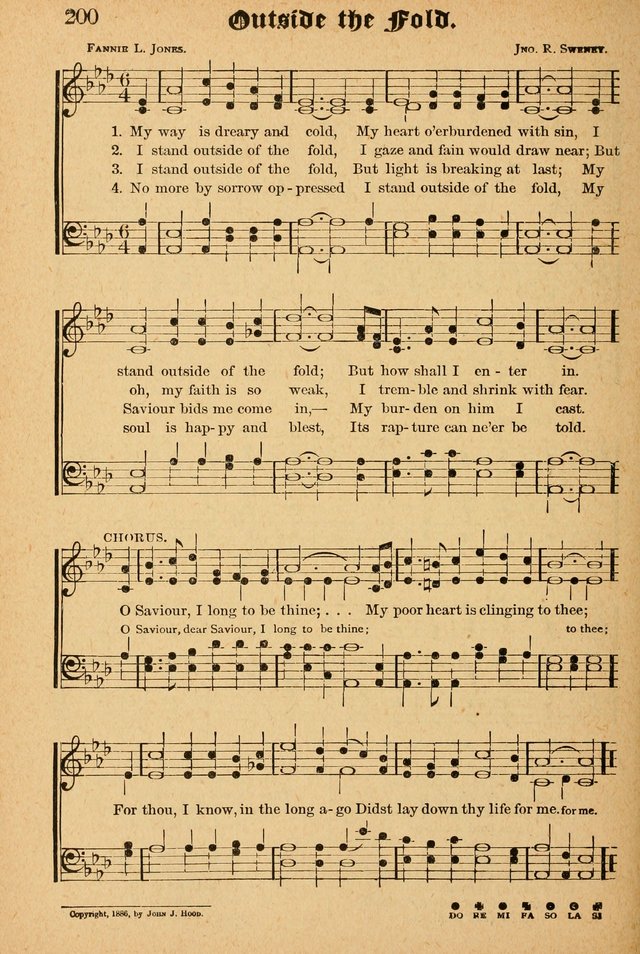 The Emory Hymnal: a collection of sacred hymns and music for use in public worship, Sunday-schools, social meetings and family worship page 198