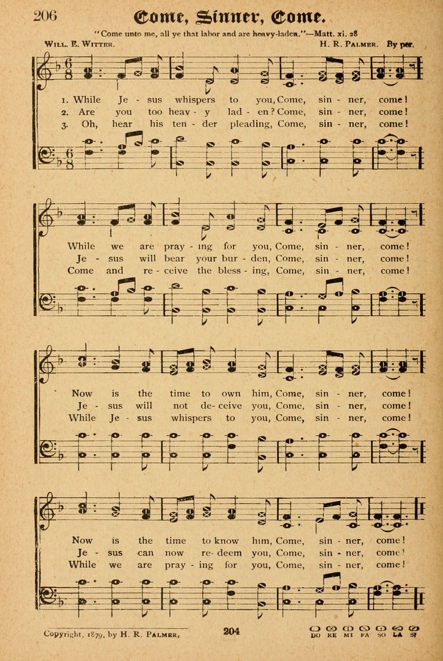 The Emory Hymnal: a collection of sacred hymns and music for use in public worship, Sunday-schools, social meetings and family worship page 202