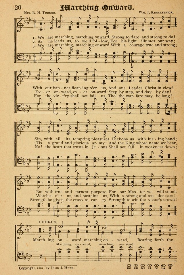 The Emory Hymnal: a collection of sacred hymns and music for use in public worship, Sunday-schools, social meetings and family worship page 26