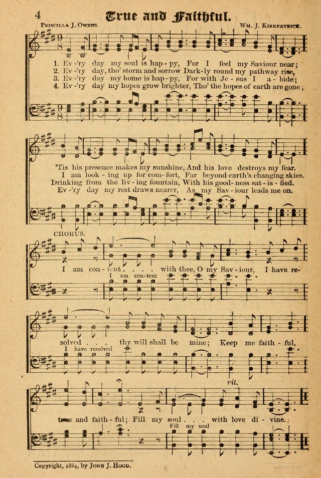The Emory Hymnal: a collection of sacred hymns and music for use in public worship, Sunday-schools, social meetings and family worship page 4