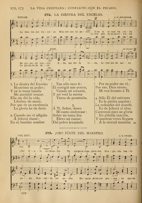 El Himnario Evangelico : Para el Uso de Todas Las Iglesias page 119