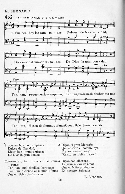 El Himnario para el uso de las Iglesias Evangelicas de Habla Espanola en Todo el Mundo page 521