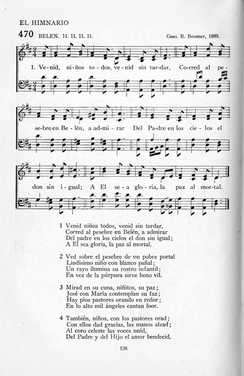 El Himnario para el uso de las Iglesias Evangelicas de Habla Espanola en Todo el Mundo page 529