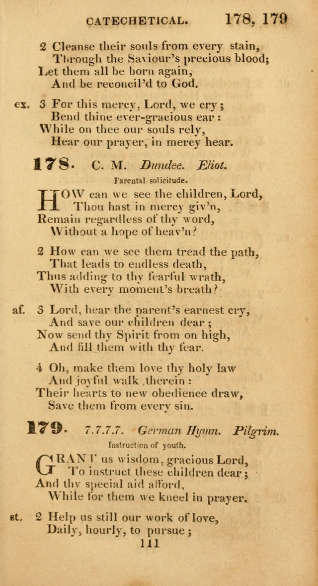 Evangelical Hymns: original and selected: designed for the use of families and private circles; for social prayer meetings, seasons of revival or oother occasions of special interest page 107