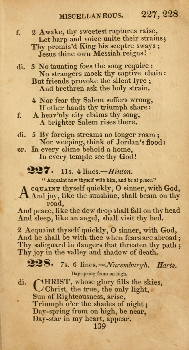 Evangelical Hymns: original and selected: designed for the use of families and private circles; for social prayer meetings, seasons of revival or oother occasions of special interest page 135