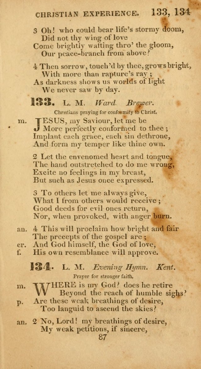 Evangelical Hymns: original and selected: designed for the use of families and private circles; for social prayer meetings, seasons of revival or oother occasions of special interest page 83