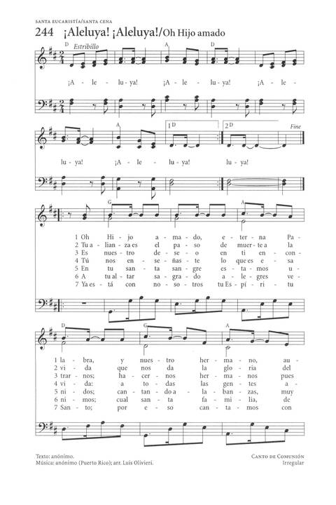 El Himnario Presbiteriano page 338