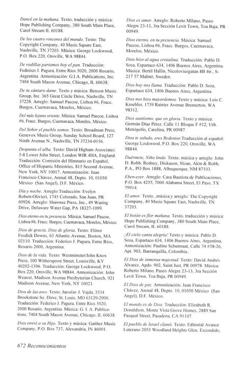 El Himnario Presbiteriano page 673
