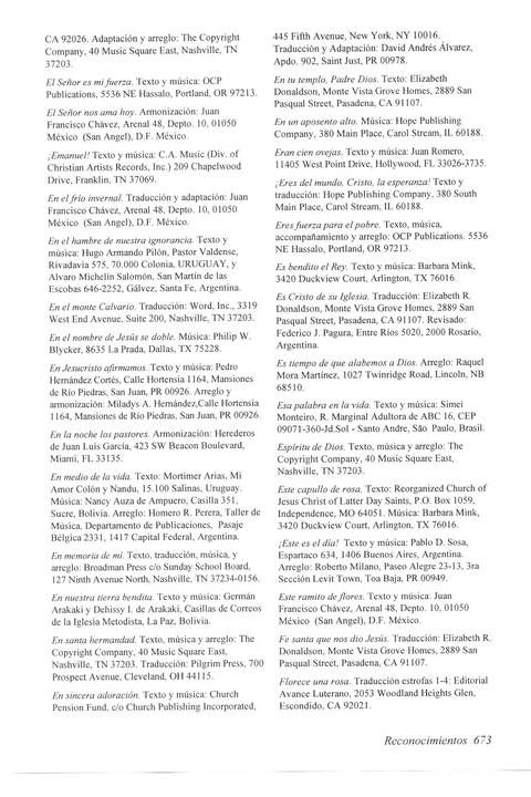 El Himnario Presbiteriano page 674