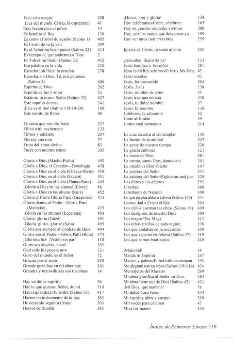El Himnario Presbiteriano page 718