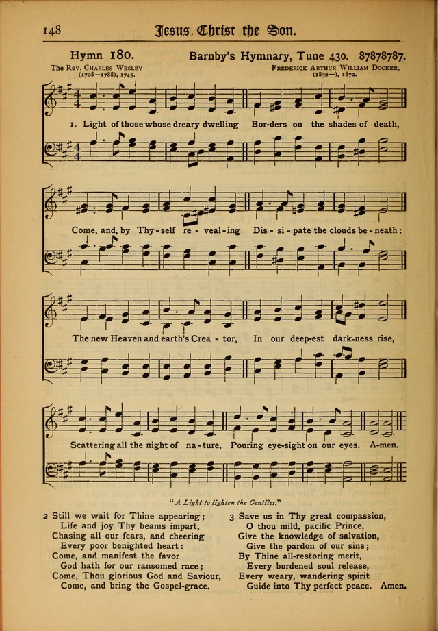 The Evangelical Hymnal with Tunes page 150