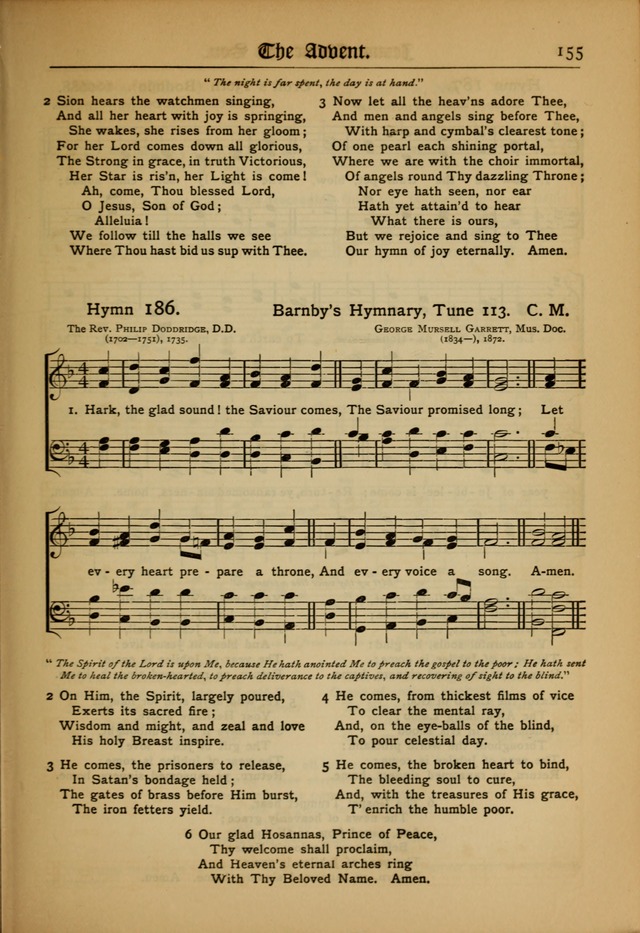 The Evangelical Hymnal with Tunes page 157