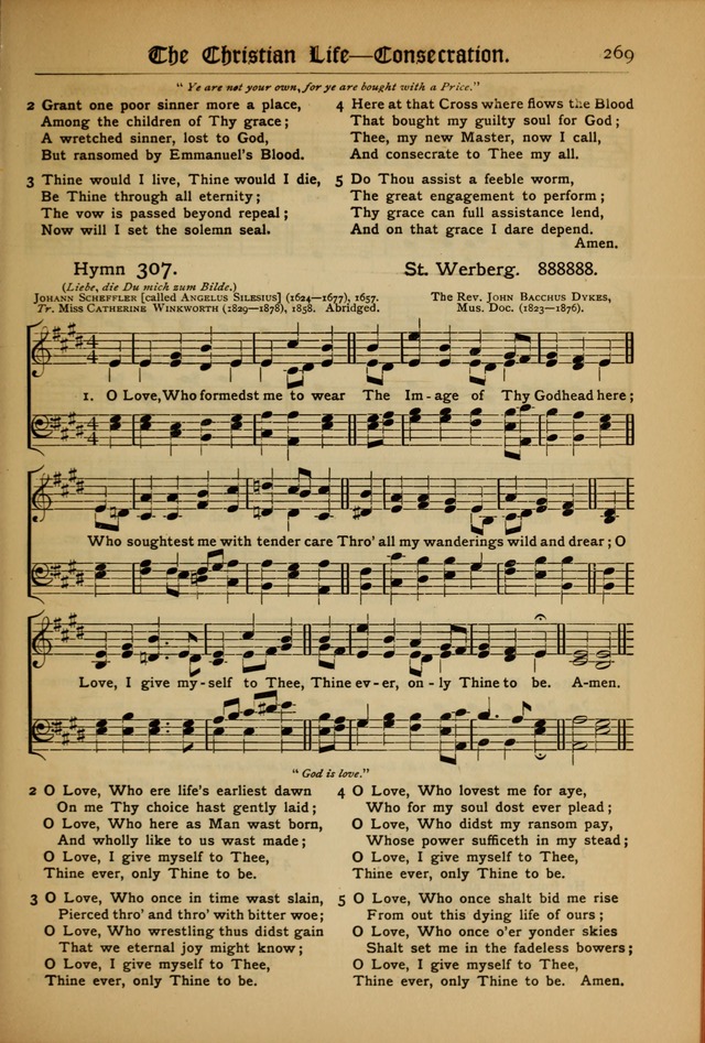 The Evangelical Hymnal with Tunes page 273