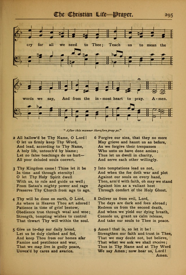 The Evangelical Hymnal with Tunes page 299