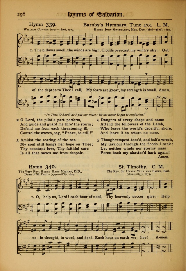 The Evangelical Hymnal with Tunes page 300