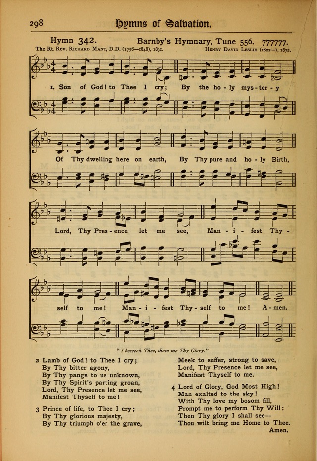 The Evangelical Hymnal with Tunes page 302