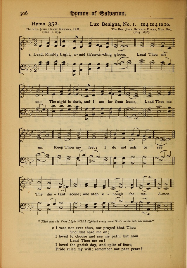 The Evangelical Hymnal with Tunes page 310