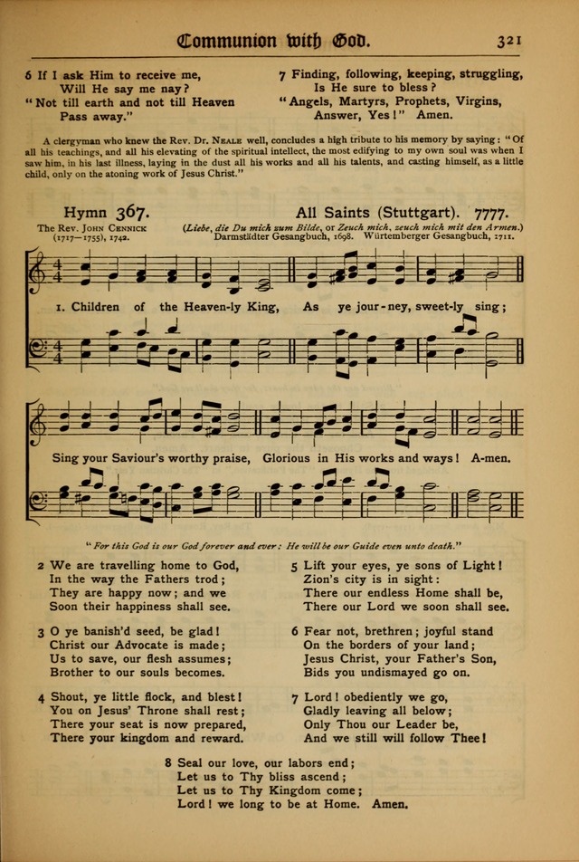 The Evangelical Hymnal with Tunes page 325