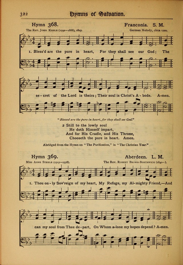 The Evangelical Hymnal with Tunes page 326